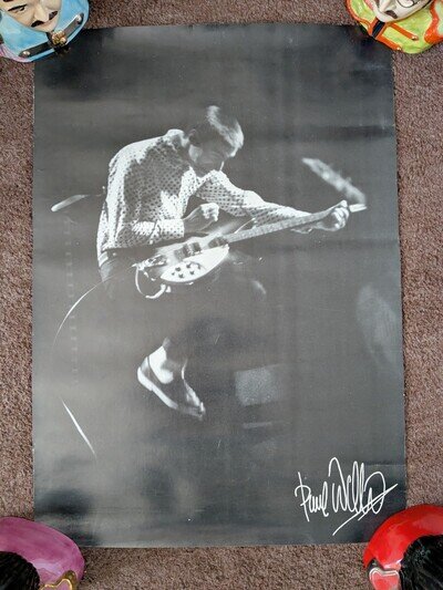THE JAM : Official / Original Trans Global Unity Express Tour Poster 1982 . EX