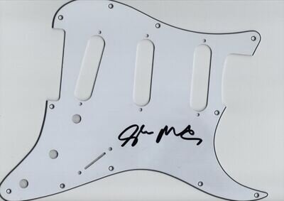 GLEN MATLOCK AUTOGRAPH SEX PISTOLS GUITAR SCRATCH PLATE SIGN PHOTO PROOF