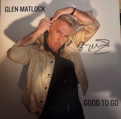 GLEN MATLOCK AUTOGRAPH SEX PISTOLS GOOD TO GO LP SIGN PHOTO PROOF
