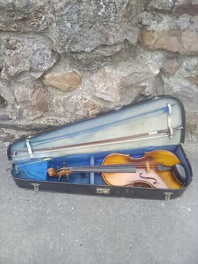 Antique golden strad boosey and hawkes 3/4 violin made in hungary