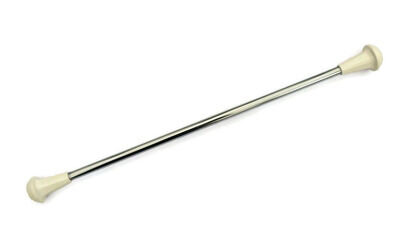 Dance Baton Majorette Twirler Twirling Beginner Tensile Steel SILVER Shaft