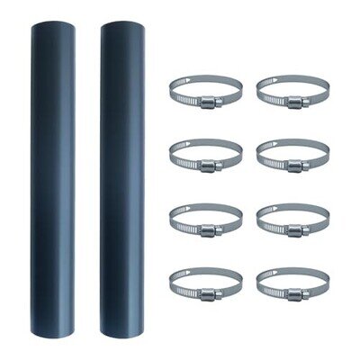 2pcs Gasoline Fuel Filler Neck Hose, Reinforced Tank (2 "X15-7/8") 2 sets