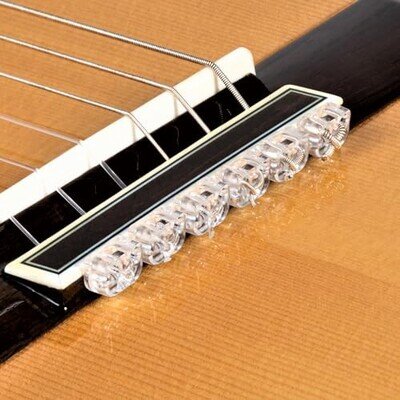 Classical Guitar Flamenco Acoustic Guitar Plastic Beads in Transparent for