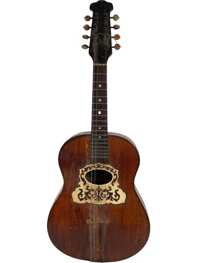 Antique Neapolitan College Of Music Mandolin/Manolinetto Patent No 2272 c1905