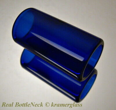 Real BottleNeck Resonator Guitar SLide Hand Polished 2" Best in US FREE SHIP!