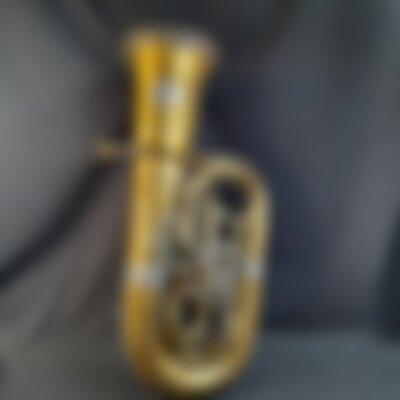 Antique Tuba Augusto Enrique Rott. Prague, Czechoslovakia. Early 20th Century.