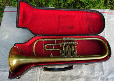 Trumpet Friedr. Aug. Hammig Markneukirchen