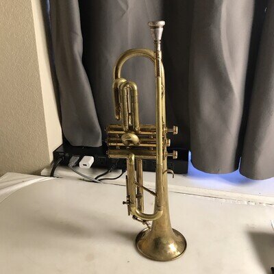Vintage The Regent Trumpet Ohio Band Musical Instrument Only No Case