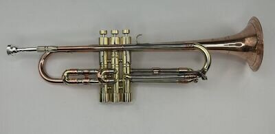 Getzen Super Deluxe Copra Temp Trumpet With Custom Value Caps And Buttons