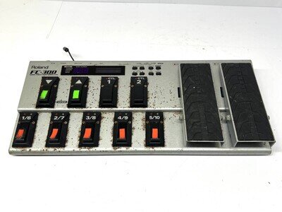Roland FC-300 MIDI Foot Controller Pedal Unit As-Is Modified Junk from Japan
