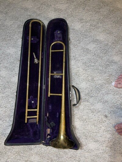 Very Rare Stone & Company Salt Lake City Master Model Trombone LDS Church