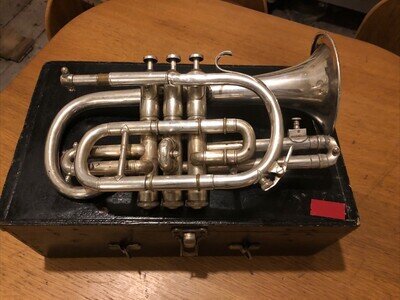 Vintage Salvation Army Triumphonic Class A Cornet