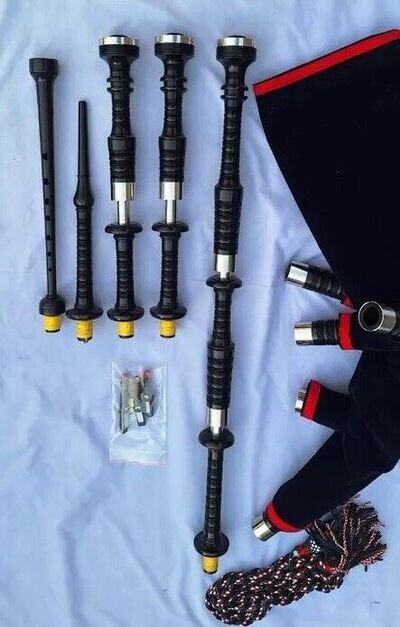 SCOTTISH MADE GREAT HIGHLAND BAGPIPE DELRIN SYNTHETIC