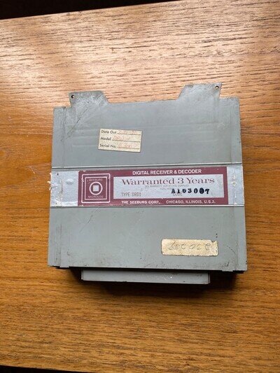 1969-1977 SEEBURG JUKEBOX DIGITALRECEIVER DECODER DRD1 FULLY CHECKED AND TESTED