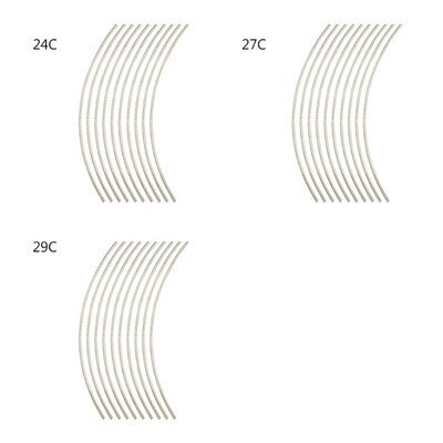Cupronickel Copper Frets Fretwire Set Guitar Fret Wire,10 Pcs,Guitar Fret Cables