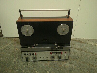 Revox A77 Reel-to-Reel Tape Recorder WORKING