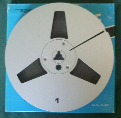 Vintage Metal Tape Reel in Excellent Condition 7"