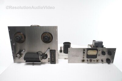 Ampex 300 + 400A - Vintage Reel to Reel 1/4" Tape Recorder and Tube Preamplifier