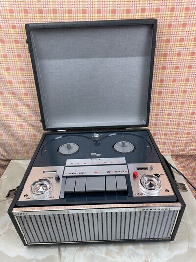 Vintage UK Made FERGUSON 3208 Reel to Reel Tape Recorder