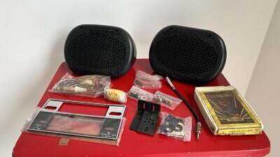 Vintage 8-Track Player Car Stereo