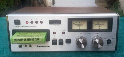 1979 Panasonic RS-808 8 Track Player / Recorder Tape Deck WORKS