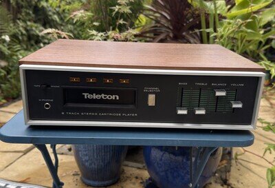 Vintage Teleton STP-801 8-Track cartridge player Untested