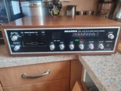 Vintage Skandia SK-308 Solid State Stereo Receiver Eight Track