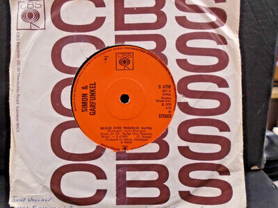 SIMON & GARFUNKEL " BRIDGE OVER TROUBLED WATER " Or. UK CBS EX+ COND.IN Or.SL.