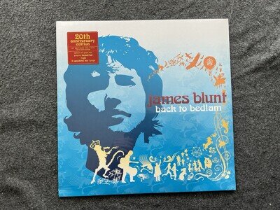 James Blunt : Back to Bedlam VINYL 20th Anniversary 12" Album Coloured Vinyl