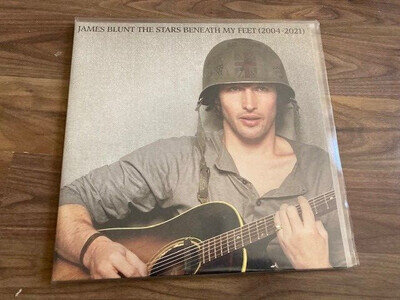 James Blunt ‎– The Stars Beneath My Feet (2004-2021) 2 x lp - Clear Vinyl