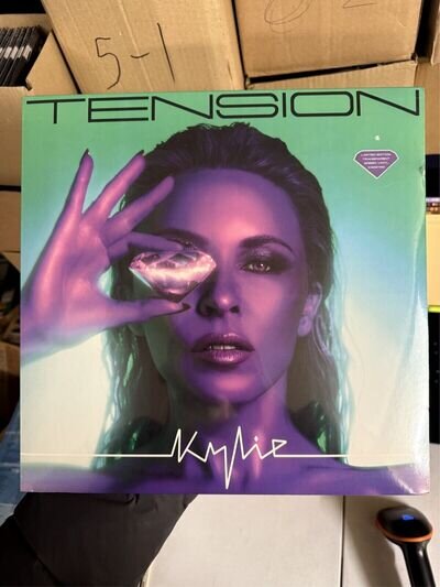 Kylie Minogue : Tension Limited Edition (Green Vinyl 12") New - Dented Corner