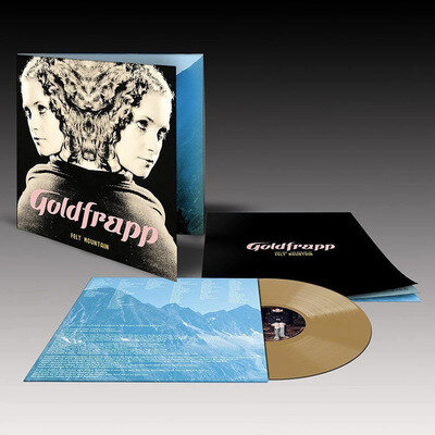 GOLDFRAPP- Felt Mountain LP (NEW 2022 GOLD Coloured Vinyl) Special Edition