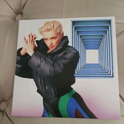 RARE SIGNED Alison Goldfrapp Ltd EDITION Baby Pink 7” Single Find Xanadu Flux