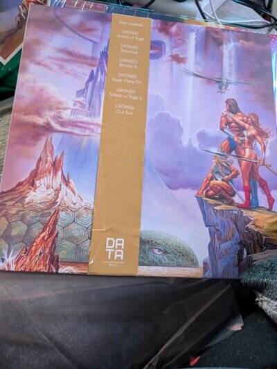 Data Discs 007 Golden Axe I & II Video Game Soundtrack LP - Limited Edition Rare