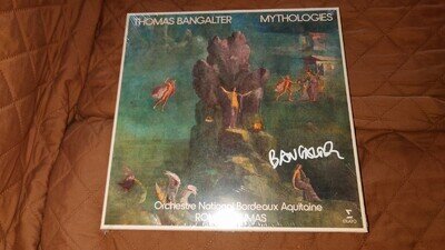 New Thomas Bangalter Mythologies Signed Boxset 3x LP Vinyl Daft Punk Orchestra