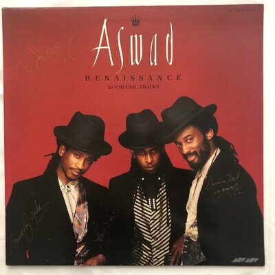 Aswad - Renaissance - SIGNED - Bob Marley - Tapper Zukie - Burning Spear - MINT