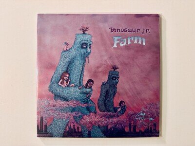 Farm by Dinosaur Jr. (2009) 2LP Vinyl BRAND NEW SEALED OOP - Signed Marq Spusta