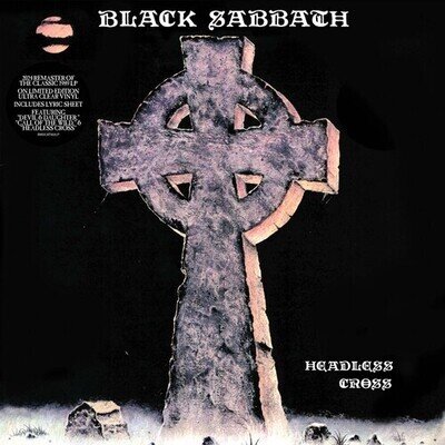 Black Sabbath : Headless Cross (2024 Remaster) [ultra Clear Vinyl] VINYL 12"