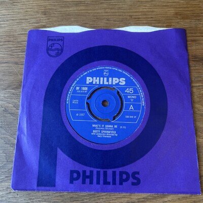 Pop Soul Dusty Springfield ‎– What's It Gonna Be Philips ‎– BF 1608 MINT