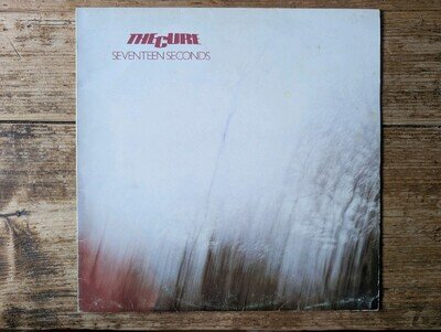The Cure Seventeen Seconds UK First Pressing Vinyl Record 1980