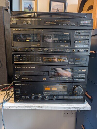 High End Pioneer A-X530 Stereo Stack HiFi Separates System + Remote