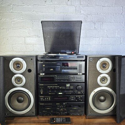 Pioneer DC-Z94 HiFi Stereo System - Vintage 1990 - No Cassette For CD Player