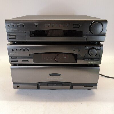 PIONEER M-J200 Amplifier & Controller CX-J300 & Graphics Equaliser GR-J300