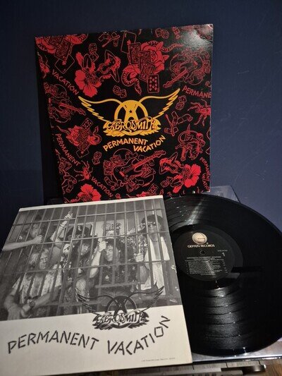 Aerosmith Permanent Vacation 1987 First US Press