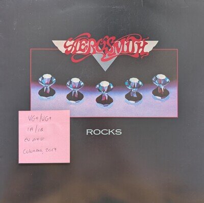 Aerosmith Rocks Vinyl Record VG+/VG+ PC 34165 2017