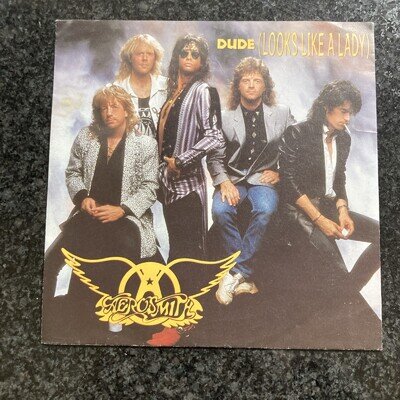 Aerosmith - Dude (Looks Like A Lady) - 7" Vinyl Record