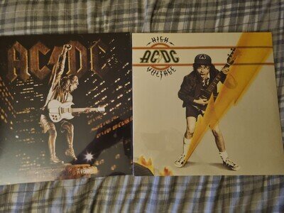 AC/DC Stiff Upper Lip/High Voltage 12" Vinyl