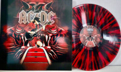 AC/DC Live at freedom hall civic centre. 2LP Red splatter vinyl LP Art103