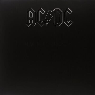 AC/DC - BACK IN BLACK - 12" LP - Mint / New - 180 G VINYL PRESSING