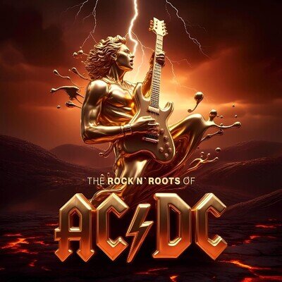 AC/DC - The Rock N' Roots of AC/DC (Blue Line) Vinyl 12" Album - Pre-sale